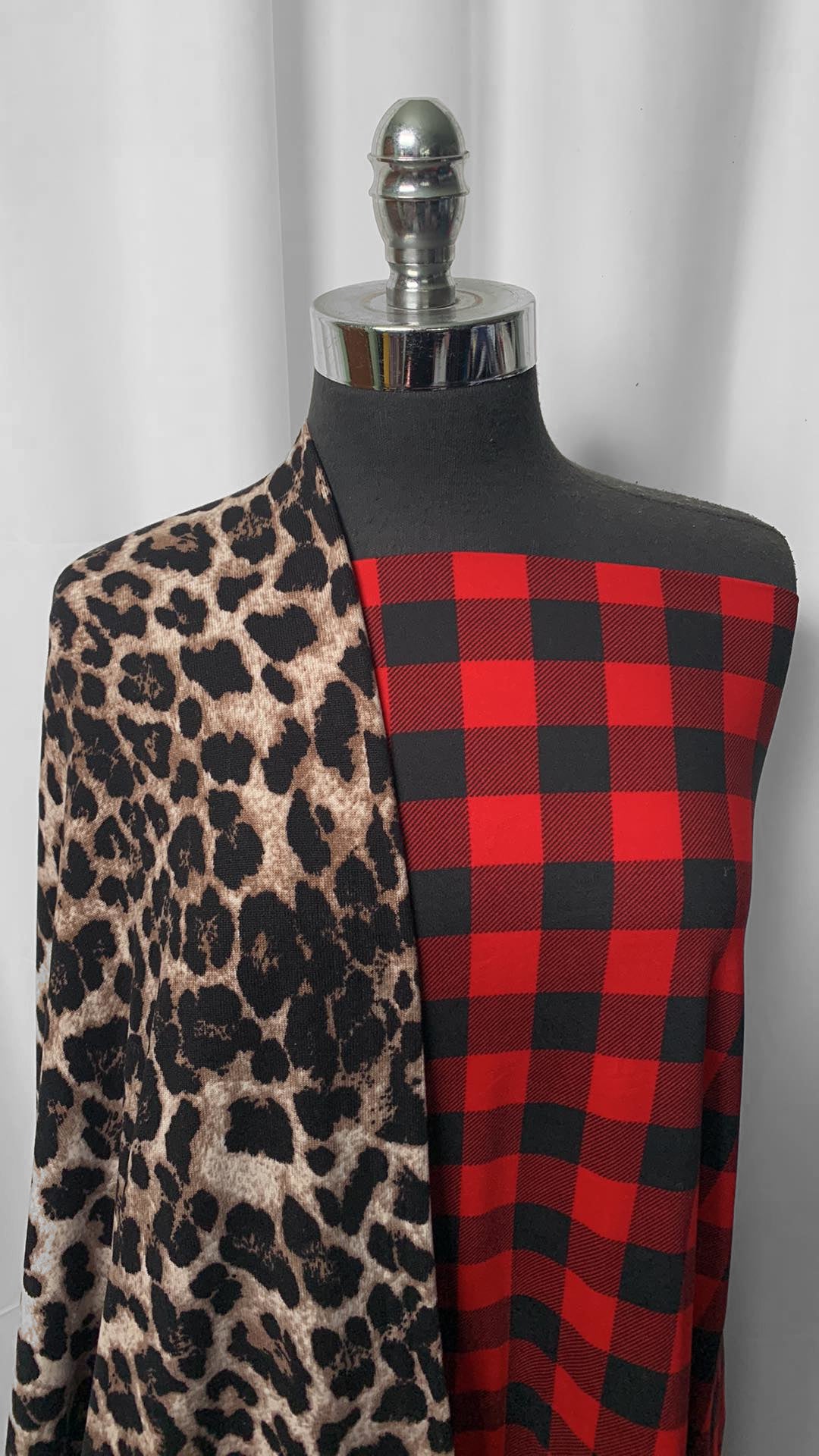 Tartan on sale leopard blazer