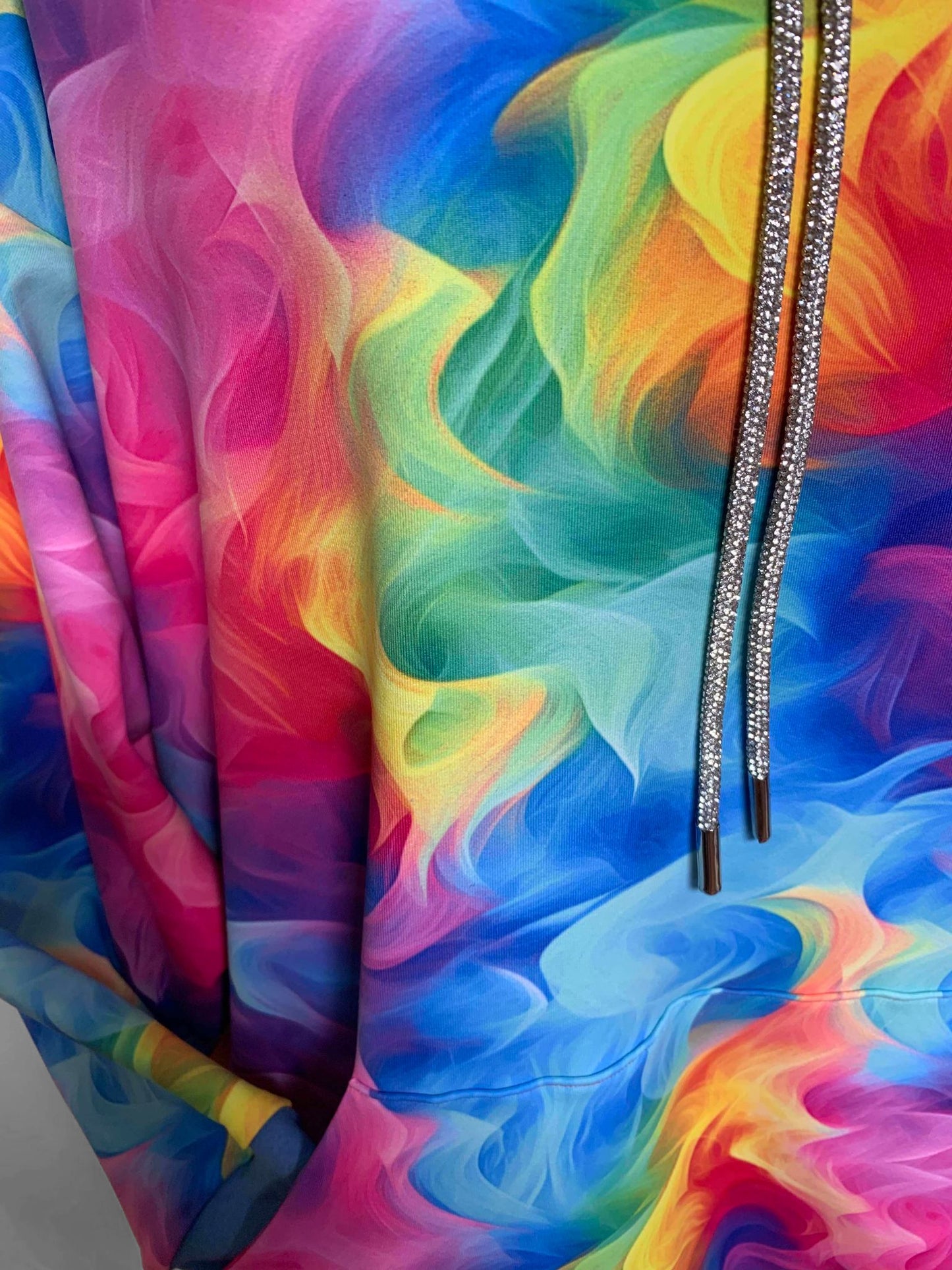 Rainbow Smoke - Glide Nylon/Spandex (300gsm) - 1 Yard Cut