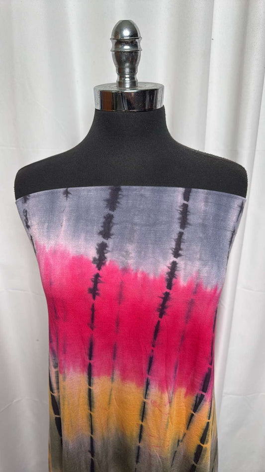 Tie Dye - Rayon/Spandex - 2 Yard Cut