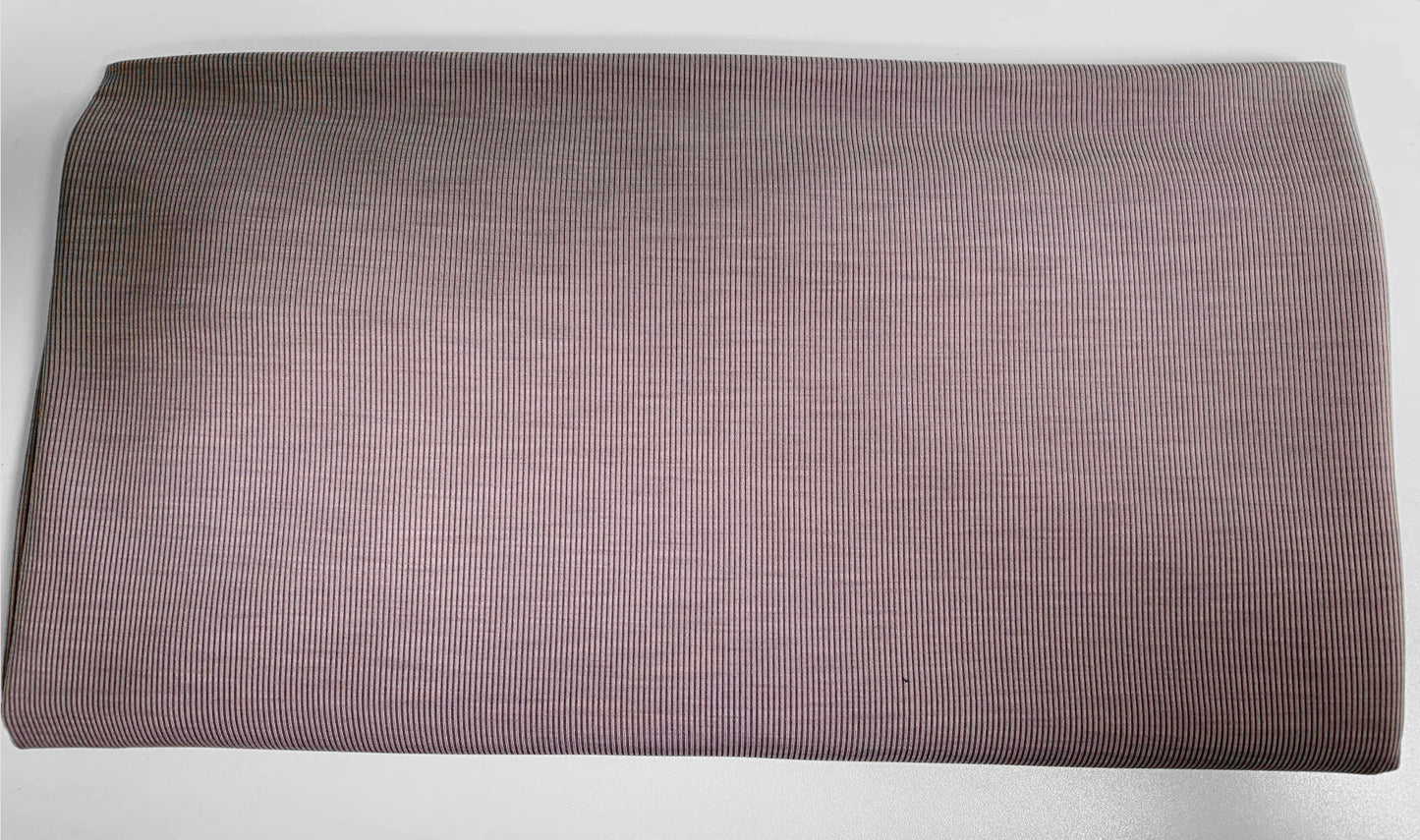 Violet/Grey - Ribbed Performance - 2 Yard Cut